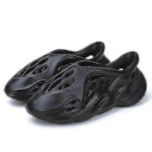 (42-43, Black) Trendy & Comfy Foam Slides For Kids Adult - Lightweight, Quick-drying & Non Slip Clogs For Outdoor Fun!