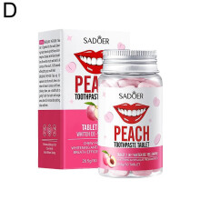 (Blue 1pc)Whitening and Cleaning Toothpaste Fruit Flavor