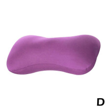 (Black remote control model) Micro bead Pillow Cushion Travel Beanie Bolster Roll Nap Neck