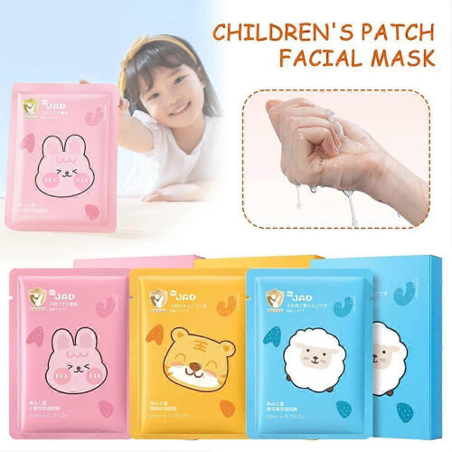 (S,Rabbit)20ml*5pcs Children's patch Moisture facial mask 1