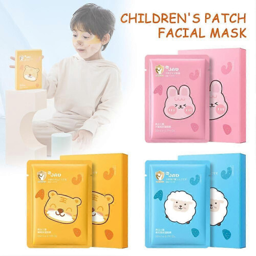 (S,Rabbit)20ml*5pcs Children's patch Moisture facial mask 2