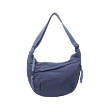 (blue)Limorence Women's Fashion Plain Color Nylon Crossbody Bag,Arisefrom Nylon Bag
