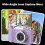 (White) 4K Digital Camera 48MP Kid Camera Autofocus Vlogging Camera 2.4inches 1