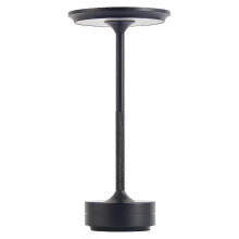 Metallic Cordless Table Lamp with Dimmable, Rechargeable, and Waterproof Features