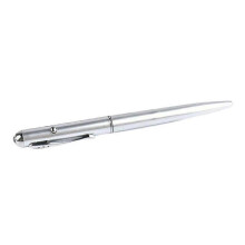 UV Light LED Silver Ballpoint Pen Invisible Ink Secret Gifts