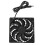 Solar Panel Fan 10W Dual Layer Metal Shell 14