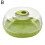 (Pink 2pcs 0.5kg) Multipurpose Fruit Preservation Box Vegetable Storage Box Kitchen Fridge 1