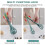 Nylon Multifunction Manual Whisk for Coffee and Hot Chocolate, Soft-Handle Kitchen Tool 3