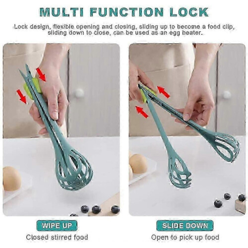 Nylon Multifunction Manual Whisk for Coffee and Hot Chocolate, Soft-Handle Kitchen Tool 2