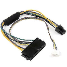 30cm ATX 24-Pin to 6-Pin Power Cable for HP Elite Desktops, Durable UK Computer Connector