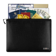 Fireproof and Waterproof Document Bag for Secure Storage of Files in UK Homes