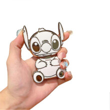 (White)Effective Cartoon Classic Grade Stand Use Lightweight For Daily Mirror Holder Doll With Phone Fashionable Top A and