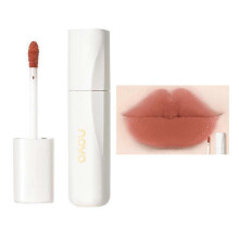 (Cold Tea Milk Apricot) Professional Matte Silky Lip Glaze Naturally Appearing White And Not Easily Fading Lightweight Chic Efficient