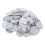 100pcs Pirate Coins Decor Plastic Silver 1