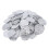100pcs Pirate Coins Decor Plastic Silver 16