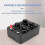 Adjustable Resistance Box with 09999 Range, 1-Step Control for Laboratory and Circuit Testing 5