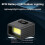 9V Battery Mini LED Flashlight Keychain Light for Portable Emergency Illumination 2