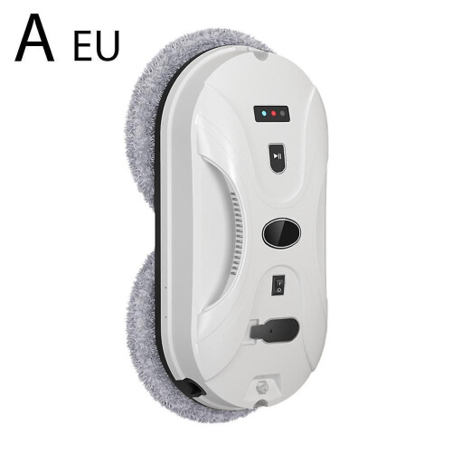(EU plug, Heart) Electric Remote Control Window Cleaner 3 Modes Window Cleaner