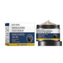 East Moon Charcoal Facial Scrub - Gentle Exfoliation with Deep Cleansing & Moisturising Benefits