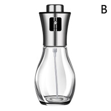 (E) 100/200ML Olive Oil Sprayer Dispenser Glass Oil Vinegar Spray Bottle Oil Pot