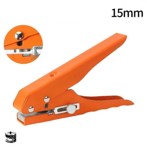 (set1, 15mm) 8-15mm Hand Held Circle Round Single Hole Punch Paper Punch