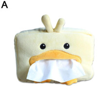 (A)Cute Cartoon Car Tissue Box Doll Creative Car Multifunctional Car Tissue Box