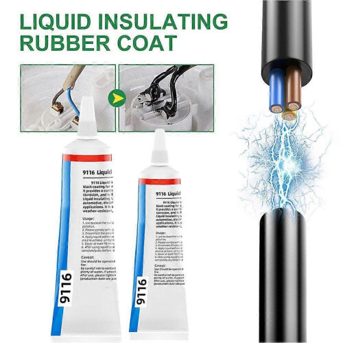 (15ml) Liquid insulation tape data line strong high temperature resistant sealant 2