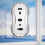 (EU plug, Heart) Electric Remote Control Window Cleaner 3 Modes Window Cleaner 2