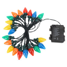 16.4ft Waterproof LED Christmas String Lights 20 LED Indoor & Outdoor Decor