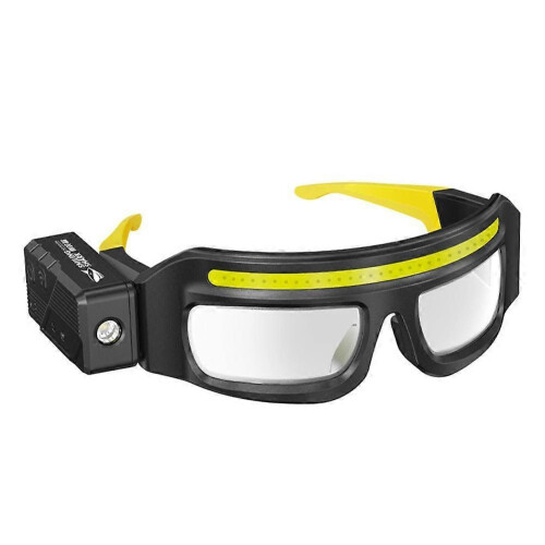 Inductive XPE Headlight Rechargeable COB Headlamp Strong Headtorch Outdoor