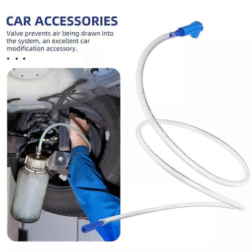 Motorcycle Car Brake Bleeder JointOil Bleeding Transfer Drained Tool Connector 2