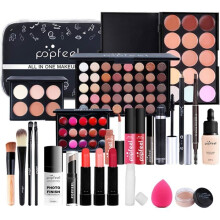 Makeup Set - NETBOAT - All-in-One Kit - Multicolor - Pink - Practical and Complete