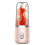 Juicer - DIFFERENTLY - Mini USB Blender - 6 Blades - Pink - For Shakes and Smoothies 1