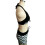 Costume da bagno a due pezzi da donna METISBOX - Push-up + pantaloncini - Bianco e nero 4