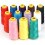 Pack of 12 spools of sewing thread. Polyester thread in various colors, ideal for hand sewing. Assorted colors. 1