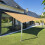Cream rectangular shade sail 3x4m - 95% UV protection - Netboat 1