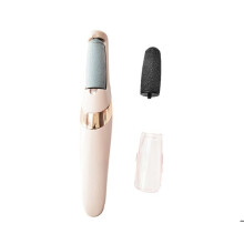 USB rechargeable electric foot file, 2 speeds, LED lights, for removing hard skin