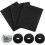 DIY Mosquito Net - 130x150cm - Durable Polyester - Hook and Loop Fastener - Black 1