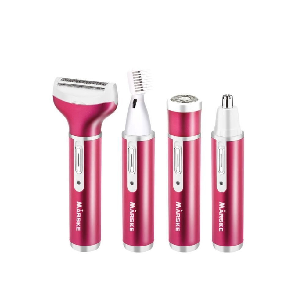 Aihontai Moonmini Bikini Trimmer, 4-In-1 Electric Shaver/Epilator For Women - Lady Shaver - Nose Trimmer - Eyebrow Trimmer