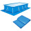 Pool Floor Mat, Above Ground Waterproof Foldable Protective Mat, Blue, 250 x 340 cm 1