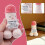 Positive energy funny handmade woolen crochet doll 3