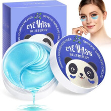Eye Mask - Eye Pads - Pack of 60 with Anti-Aging Collagen - Blue