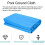 Pool Floor Mat, Above Ground Waterproof Foldable Protective Mat, Blue, 250 x 340 cm 3