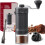 Manual Coffee Grinder - Ceramic - Adjustable - Black - Compact - Contemporary 1
