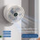 Table fan - NOBRAND - Foldable - 1200mAh - Wall mountable - USB charging 1