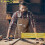 (Brown) Chef Apron, Adjustable Cross Back Canvas Apron,waterdrop Resistant Multipurpose 4