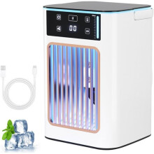 Table fan - LIKE NO OTHER - Mini USB air conditioner - 900 ml - 3 speeds - Ultra-quiet
