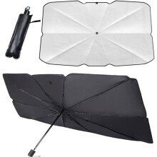 Car Windshield Sunshade, Umbrella Sunshade for Car Front Windshield, Folding Windshield, UV Protection, Thermal Insulation