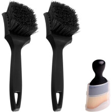 car tire cleaning brushes, 1 soft bristle cleaning brush, wheel cleaning tool, wash brush