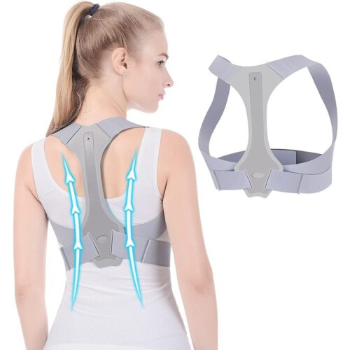 Adjustable Posture Corrector, Spine and Posture Straightening, Women's Back Support Belt